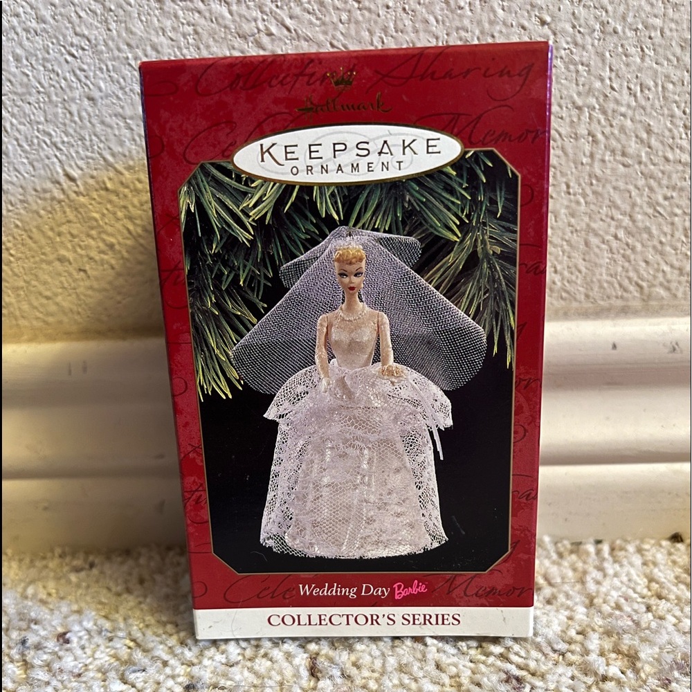 1997 Keepsake Ornament Wedding Day Barbie